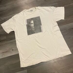 Vintage James Taylor New Moon Shine 1991 Tour Shirt Hanes Beefy-T White Large